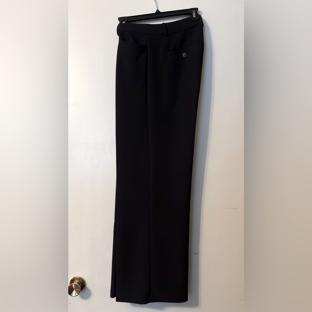 LOFT	Curvy twill pants	Black	6
